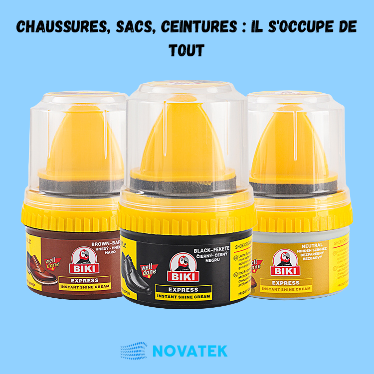 Cirage Premium pour Chaussures , sac et tout objets en cuire